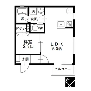 ライフワーク鳴海【2階】の間取り