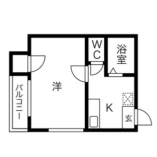 アソシア則武【20【プラン②】号室】の間取り