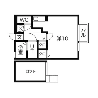 ALS春田野 B棟【2階】の間取り