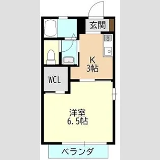 ボナールⅡ【1階】の間取り