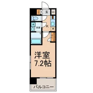 UURコート名古屋名駅【11階】の間取り