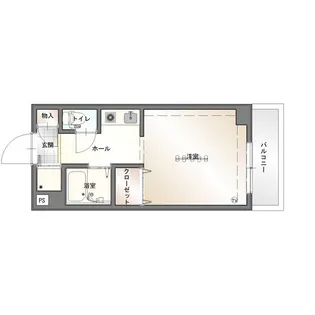 PENOTO杁中【7階】の間取り