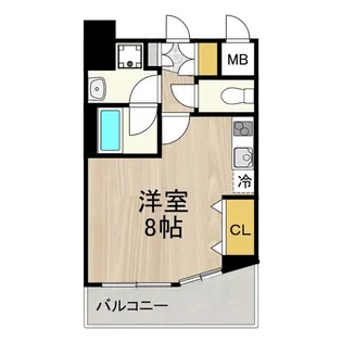 CITY SPIRE 名駅北【6階】の間取り