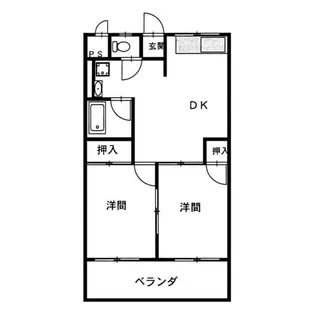 啓周ビル【5階】の間取り