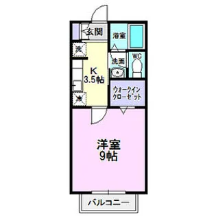 サニーコートふくはら【2階】の間取り