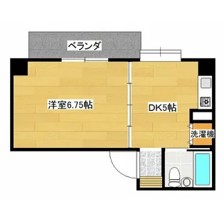 ナビオ池下【4D号室】の間取り