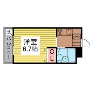 ジョイフル御器所Ⅱ【502号室】の間取り