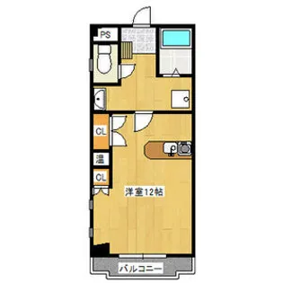 セントラルビル【4階】の間取り