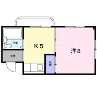 天神マンション【3階】の間取り