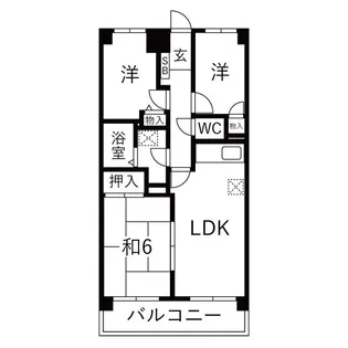 アーバンライフ【4階】の間取り