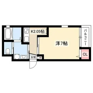 ESPRE NakamuraKoen【1階】の間取り