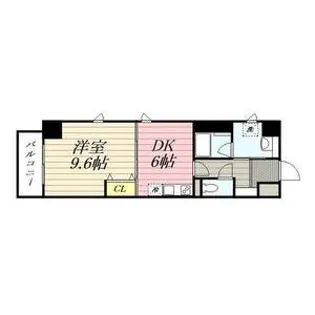 HF伏見レジデンス【0403号室】の間取り