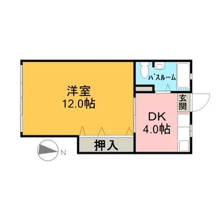 吉田ビル【4階】の間取り