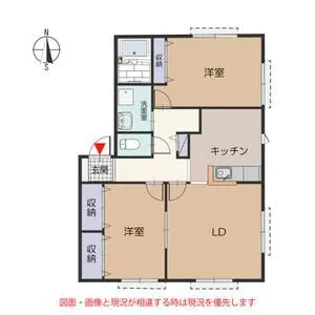 グラシア A【102号室号室】の間取り