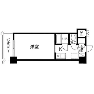 第7フクマルビル【7階】の間取り