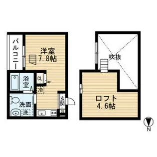 アクアガーデン【2階】の間取り