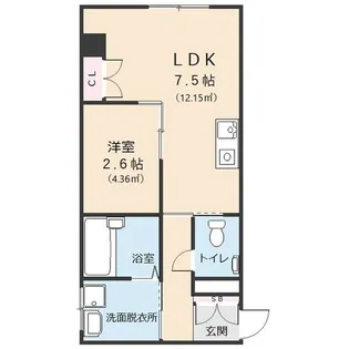 オオタビル【6階】の間取り