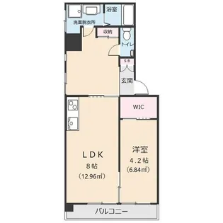 オオタビル【6階】の間取り
