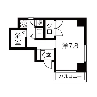 ルーミヤ鶴舞【903号室】の間取り