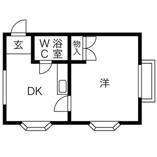 ハイム向が丘【3階】の間取り