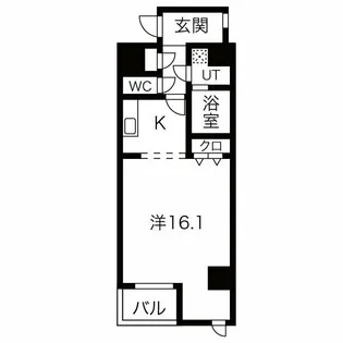 グラン シャリオ【8階】の間取り