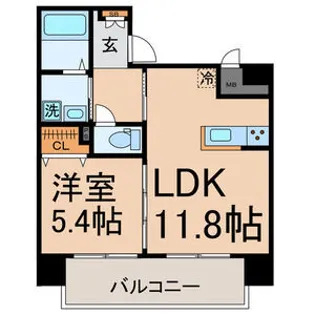 axis.LS【10C号室】の間取り