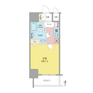 SHOKEN Residence名古屋SOUTH【3階】の間取り