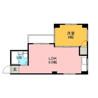 第五宮地ビル【502号室】の間取り