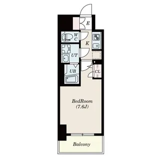 S-RESIDENCE葵【13階】の間取り