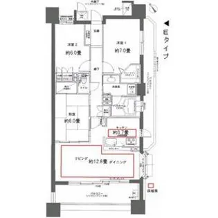 レジディア泉【0405号室】の間取り