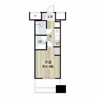 レジディア久屋大通【5階】の間取り