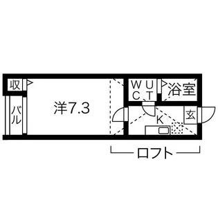 Earl Gray【1階】の間取り