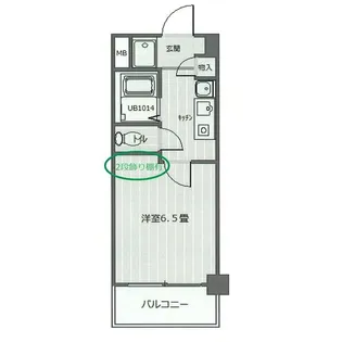 CASA NOAH名古屋Ⅰ【5階】の間取り