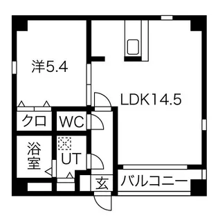 グランレーヴ大須観音【3階】の間取り