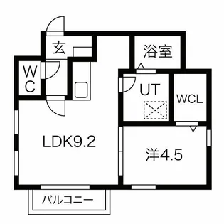 ステラ日比野【301号室】の間取り