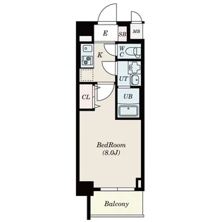 S-RESIDENCE志賀本通North【7階】の間取り