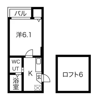 VIDA大同【2階】の間取り