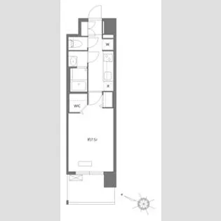 パルティール笠寺【9階】の間取り