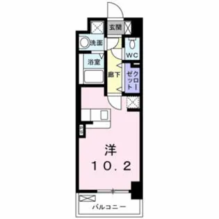 セイント野並【6階】の間取り