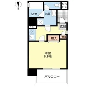 大須APARTMENT【6階】の間取り