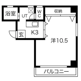 アッサンブラージュ【5階】の間取り