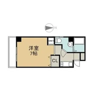 センチュリィ山の手【1階】の間取り