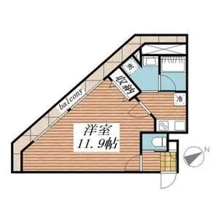 アマーレ東海通【0907号室】の間取り