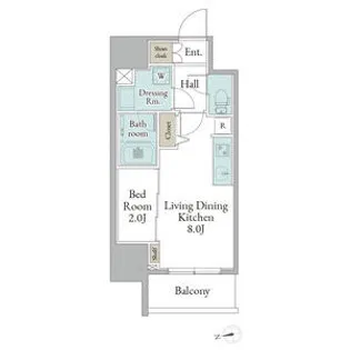 ストーリア名古屋城西【3階】の間取り