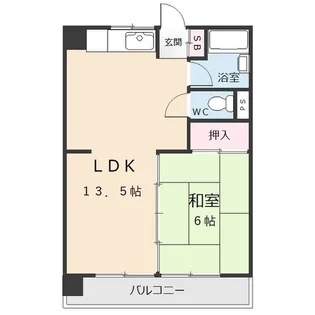 オオタビル【4階】の間取り