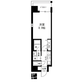 ステージグランデ山王【8階】の間取り