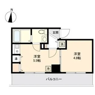 アーバンフラッツ新栄【10階】の間取り
