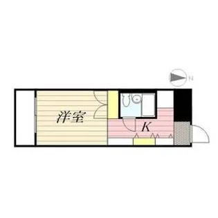 メゾン・ド・セレブラル【0605号室】の間取り