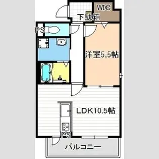 コンフォルト【2階】の間取り