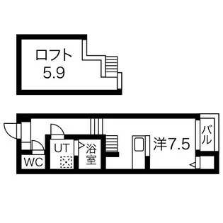 ARVITA【1階】の間取り